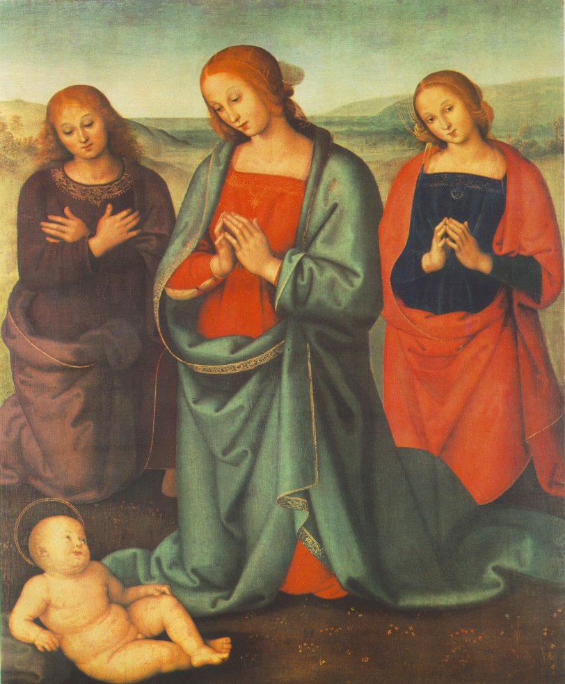 Madonna with Saints Adoring the Child a